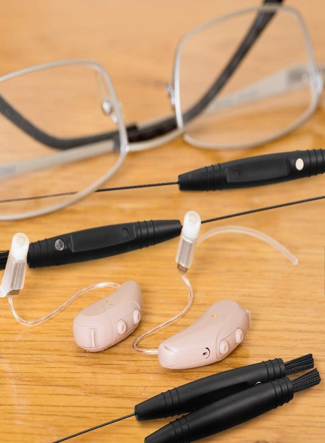 Mudder 12 Packs Multifunctional Hearing Aid Cleaning Kits with Brush and Wire Cleaner for Sound Tubes, Hearing Aid Cleaning Brush with Magnet for Universal Cleaning - Image 5